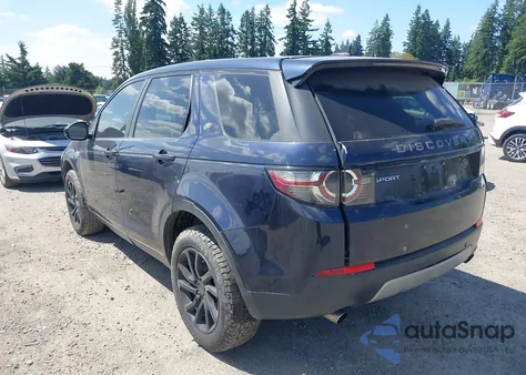 2016 Land Rover Discovery Sport Hse from USA, damaged, VIN SALCR2BG1GH581425